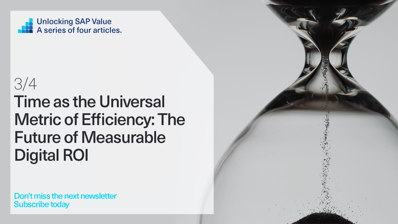 Time as the Universal Metric of Efficiency: The Future of Measurable Digital ROI