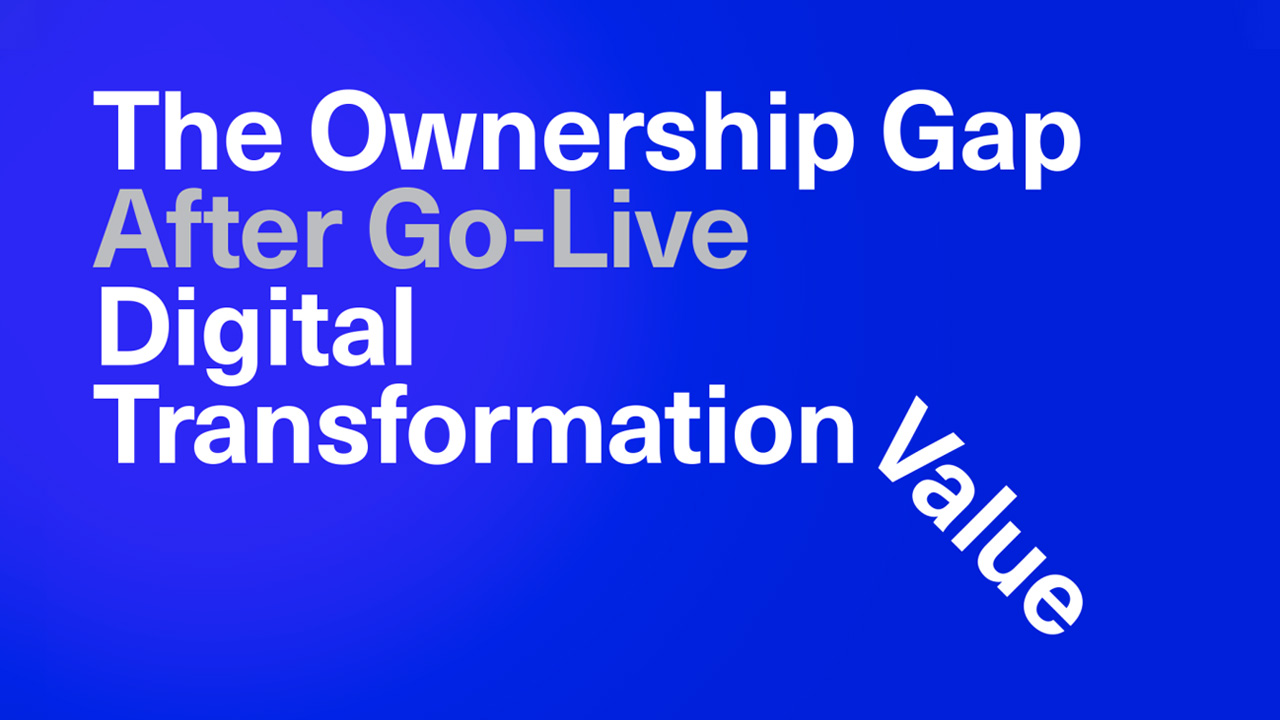 When Value Isn’t Owned, Transformation Fails Every Time